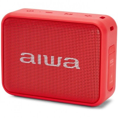 AIWA  Bs-200rd Bluetooth Speaker Rouge