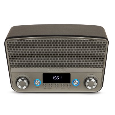  Aiwa Vintage Bstu-750bk 50w Bluetooth Speaker Noir