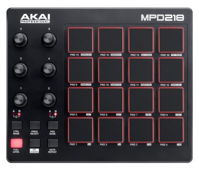 AKAI  MPD218 contr&ocirc;leur USB/MIDI