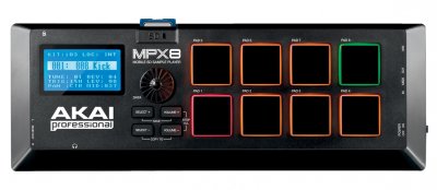 AKAI  MPX8 biblioth&egrave;que de sons interne