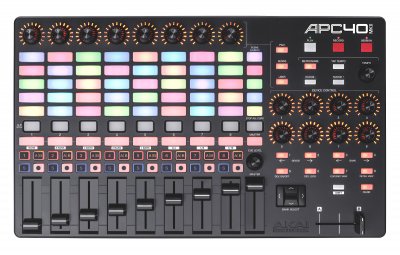AKAI  Pro - Apc40mk2 Pour Ableton - 5x8 Pads 9 Faders 16 Potentiom&egrave;tres