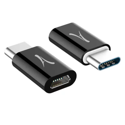 AKASHI  Adaptateur Micro Usb Vers Usb-C Noir