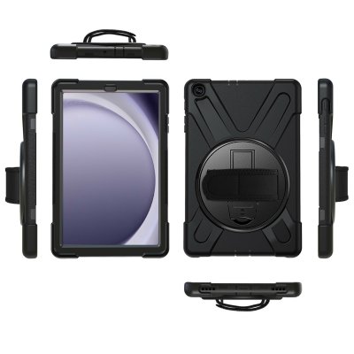 AKASHI  Coque renforc&eacute;e (noir) - Samsung Galaxy Tab A9 8.7