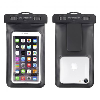 AKASHI Etui Imperm&eacute;able Waterproof Universel Pour Tout Smartphone Jusqu'A 6,5