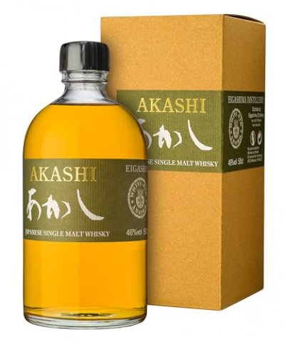 AKASHI WHISKY Akashi Japanese Single Malt 50cl Single Malt Whisky + Coffret cadeau