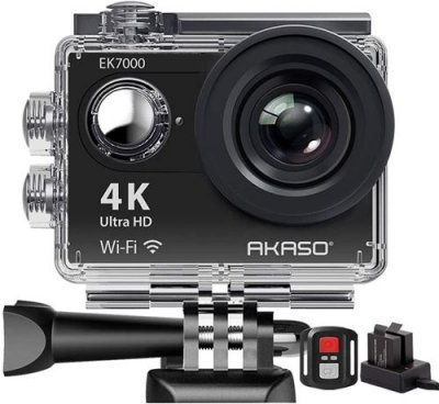 GENERIQUE AKASO Cam&eacute;ra Sport Etanche 4k WiFi Action Cam 30fps Cam&eacute;scope Ultra HD &Eacute;cran LCD Grand Angle 170&deg;