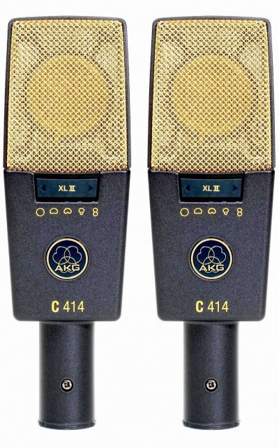AKG  c 414 xlii-st kit micros &agrave; condensateur appair&eacute;s