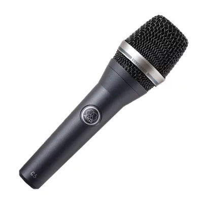 AKG  C5 - Micro electret cardioide sc&THORN;ne - XLR - corps metal