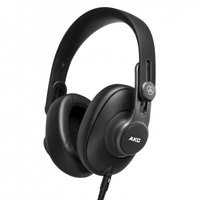 AKG K361 - &Eacute;couteurs - circum-aural - filaire - jack 3,5mm - noir m&eacute;tallis&eacute;