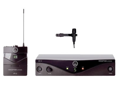 AKG  WMS45 Band A (530-560MHz) Perception Wireless set pour pr&eacute;sentateur
