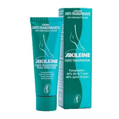 AKILEINE Akile&iuml;ne cr&egrave;me anti-transpirante peau fragilis&eacute;e