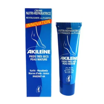 AKILEïNE Akileine Cr&egrave;me Nutri R&eacute;paratrice Pieds Secs 50ml