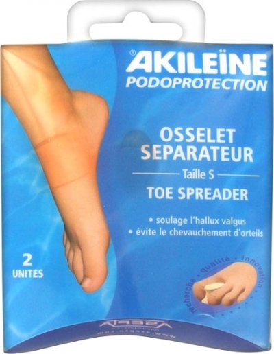 AKILEINE Akile&iuml;ne Podoprotection Osselet S&eacute;parateur Taille S 2 Unit&eacute;s