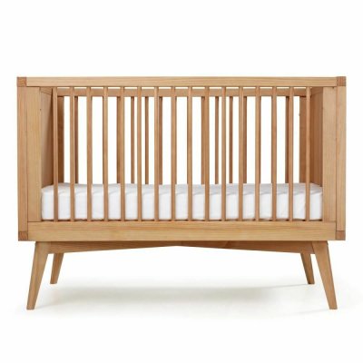 ID KIDS Akiten Retail Lit b&eacute;b&eacute; &eacute;volutif Marley Bois 70x140 cm