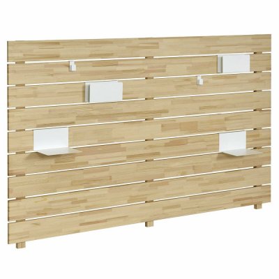 ID KIDS Akiten Retail - Tete de lit Joan Bois naturel - Bois naturel
