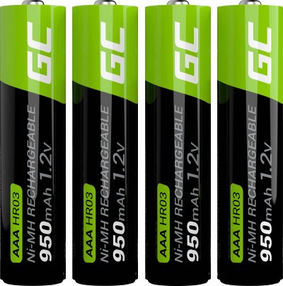 GREEN CELL Akku 4xaaa Hr03 950mah Greencell