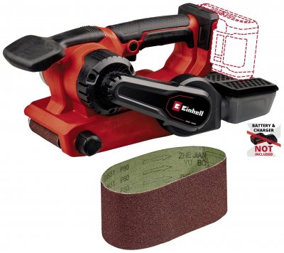 EINHELL Akku-Bandschleifer TP-BS 18/457 Li BL - Solo Professional, 18Volt