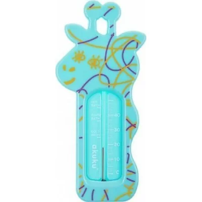 AKUKU  Thermom&egrave;tre de bain girafe pour b&eacute;b&eacute; et enfants