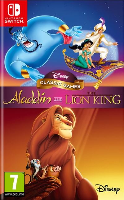 [JUST FOR GAMES] Aladdin et le Roi Lion Remaster Collection Nintendo Switch