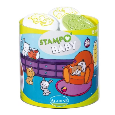 GENERIQUE Aladine - 3801 - Loisir Cr&eacute;atif - Stampo Baby - Animaux Familiers