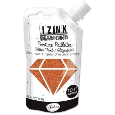 ALADINE  Izink Diamond - Peinture - Cuivre - 80 Ml