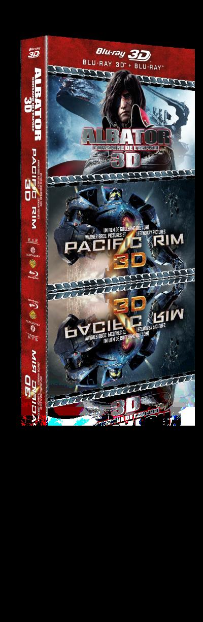 Albator 3D, Pacific Rim 3D Blu-Ray 3D