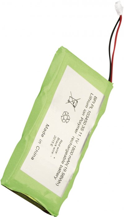 ALBRECHT  1.800 mAh DR 850 Batterie pour radio 11.1 V 1.800 mAh
