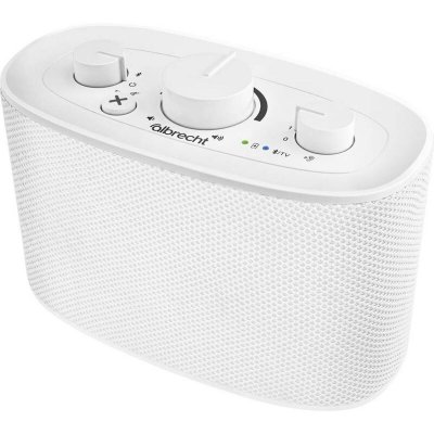 ALBRECHT  Klaro Enceinte portable st&eacute;r&eacute;o Blanc 4 W