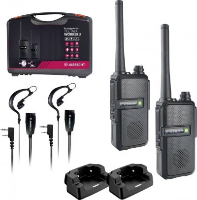 ALBRECHT  Tectalk Worker 3 2er 29825 Talkie-walkie PMR jeu de 2 