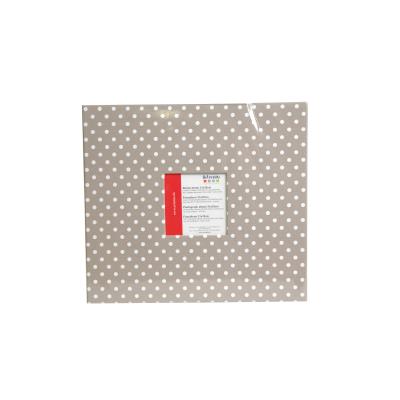 ARTEMIO Album avec fen&ecirc;tre - Pois blanc / beige - 10 pochettes