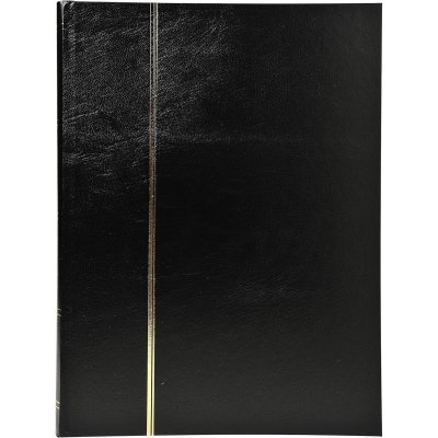 EXACOMPTA Album De Timbres Simili-cuir 32 Pges Noires 225x305cm Noir