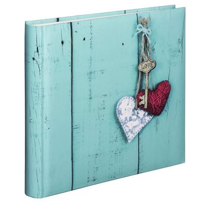 HAMA Album Jumbo""Rustico"" , 30x30 cm, 100 pages blanches, Love Key