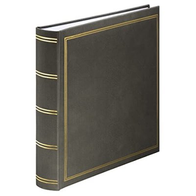 HAMA Album photo grand format Londres, 30x30 cm, 80 pages blanches, gris