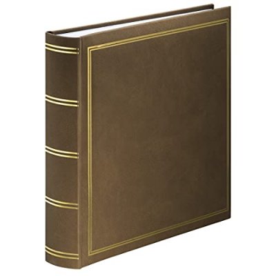 HAMA Album photo grand format "Londres", 30x30 cm, 80 pages blches, marron