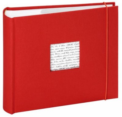 PANODIA Album Photo Pochettes Lin&acute;A Rouge 200 Photos 11,5x15 Cm