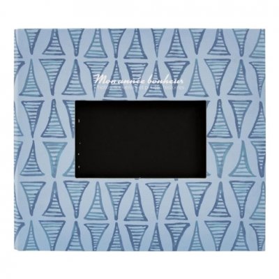 PANODIA Album photo Story Terrazzo 25x23cm/ 80 photos BLEU