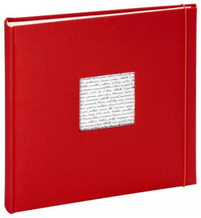 PANODIA Album photo traditionnel Lin&eacute;a rouge 240 photos 10x15