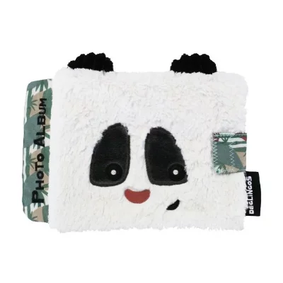 LES DEGLINGOS Album photos en tissu Rototos le panda