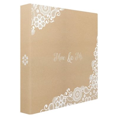 CEANOTHE Album photos pochettes mariage marron 200 photos 11,5x15 cm