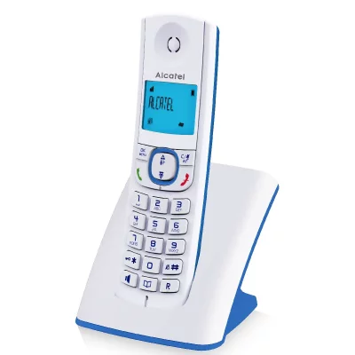ALCATEL  Classic F530 - T&eacute;l&eacute;phone sans fil avec ID d'appelant - DECT - bleu