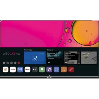 ALDEN  T&eacute;l&eacute;viseur SMART WebOS TV FullHD  22 Slim Frame