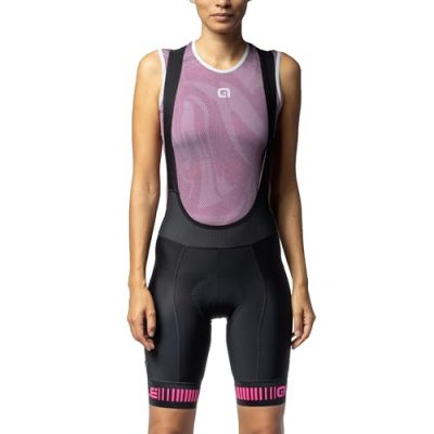 ALE Al&eacute; - Women's Strada Bibshorts - Pantalon de cyclisme taille M, noir