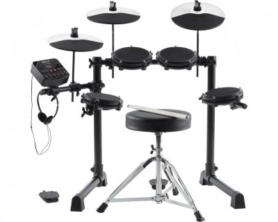 ALESIS  Debutkit - Batterie &Eacute;lectronique Avec Peaux Maill&eacute;es