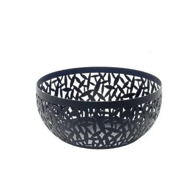GENERIQUE Alessi - Corbeille &agrave; fruits Cactus !, acier laqu&eacute; noir &Oslash; 21 cm