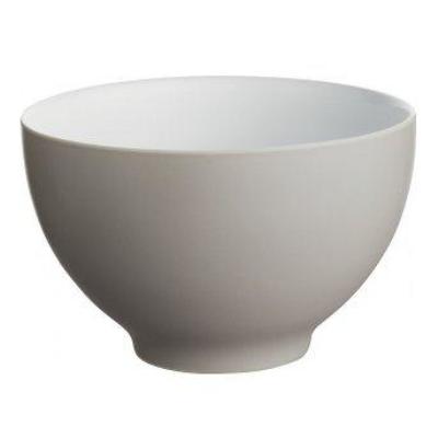 ALESSI  Dc03/3 Lg Tonale Grand Bol en C&eacute;ramique Stoneware, Light Grey