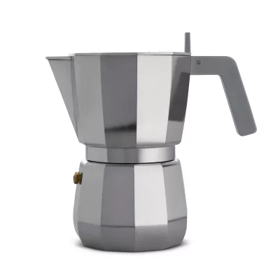 ALESSI  DC06/6 Cafeti&egrave;re expresso, aluminium, Argent