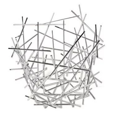 ALESSI  fc03 blow up corbeille &agrave; agrumes en acier inoxydable