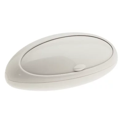ALESSI  Gnam ASG22 W - Bo&icirc;te &agrave; Pain, R&eacute;sine thermoplastique, Blanc