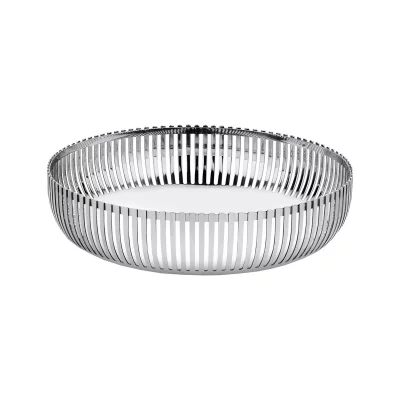 ALESSI  Pch02/20 Corbeille En Acier Inoxydable 18/10 Brillant, &Oslash; 20 Cm