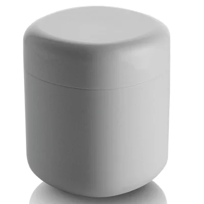 ALESSI  Pl09 W Birillo Porte Cotons-tiges en Pmma, Blanc